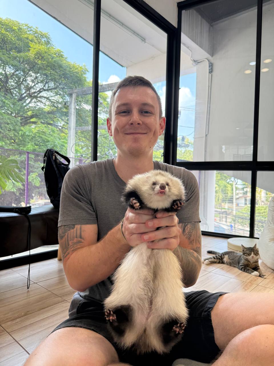 Me and Mr. Ferret